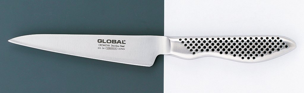 Nóż uniwersalny 11cm Global GS-36 PLUS ostrzałka Taidea T0825D – zdjęcie 3