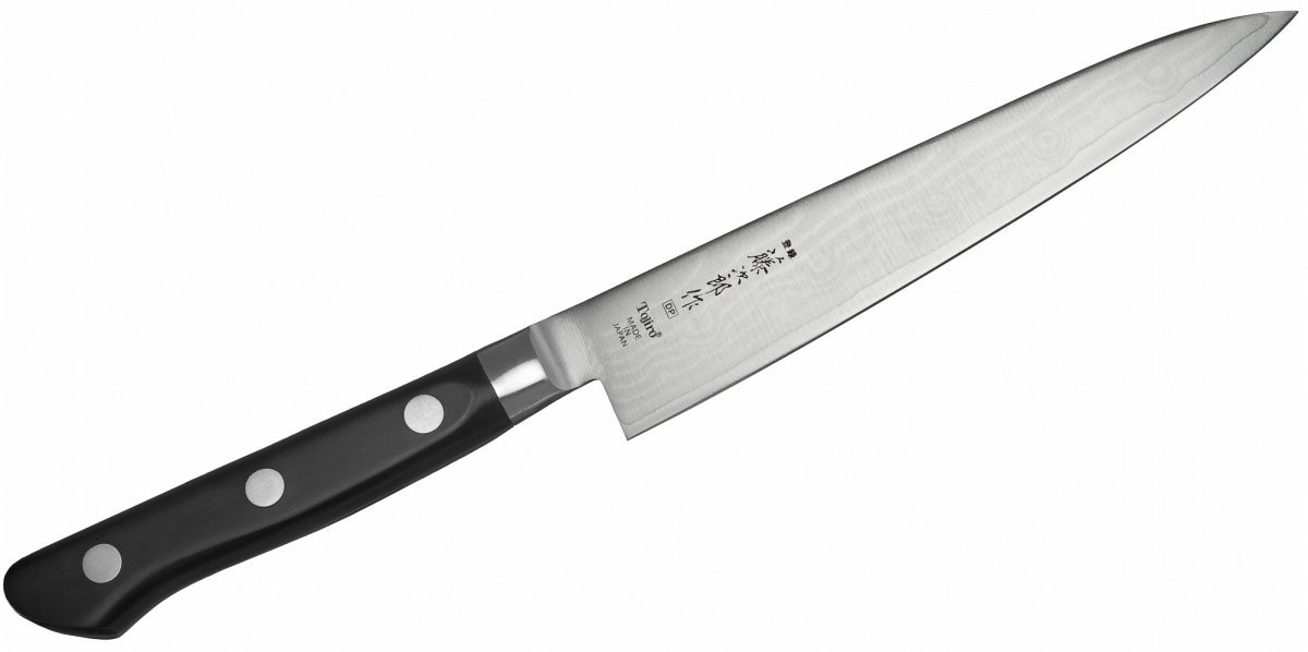 Nóż uniwersalny 15cm Tojiro DP37 PLUS ostrzałka Taidea T0825D – zdjęcie 2