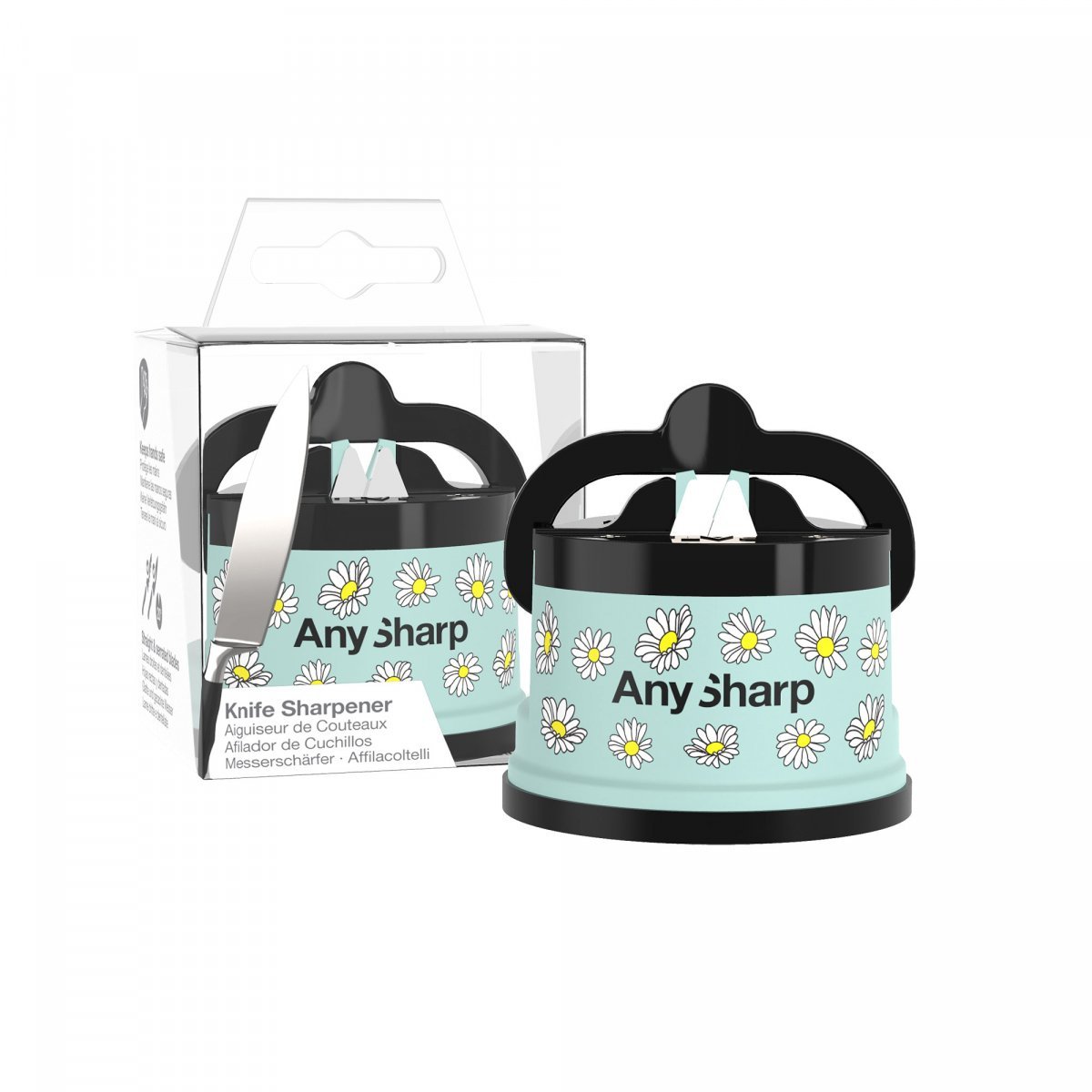 Ostrzałka AnySharp Classic Daisies + płytki ostrzące – zdjęcie 4