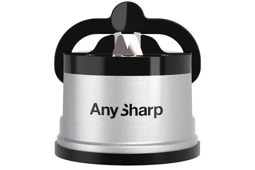 Ostrzałka Anysharp Classic Silver + Mini Nożyczki do Noży Kuchennych, Wielo – zdjęcie 3