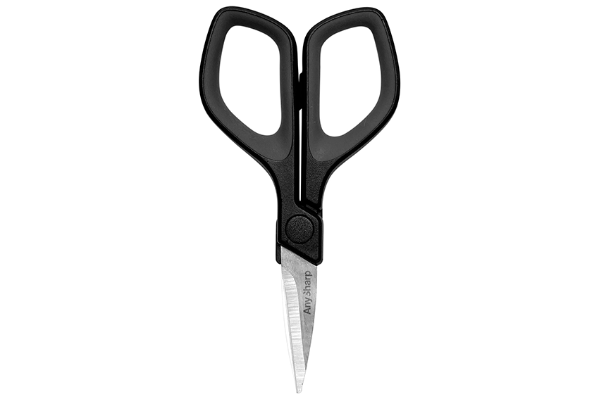 Ostrzałka Anysharp Classic Silver + Mini Nożyczki do Noży Kuchennych, Wielo – zdjęcie 4