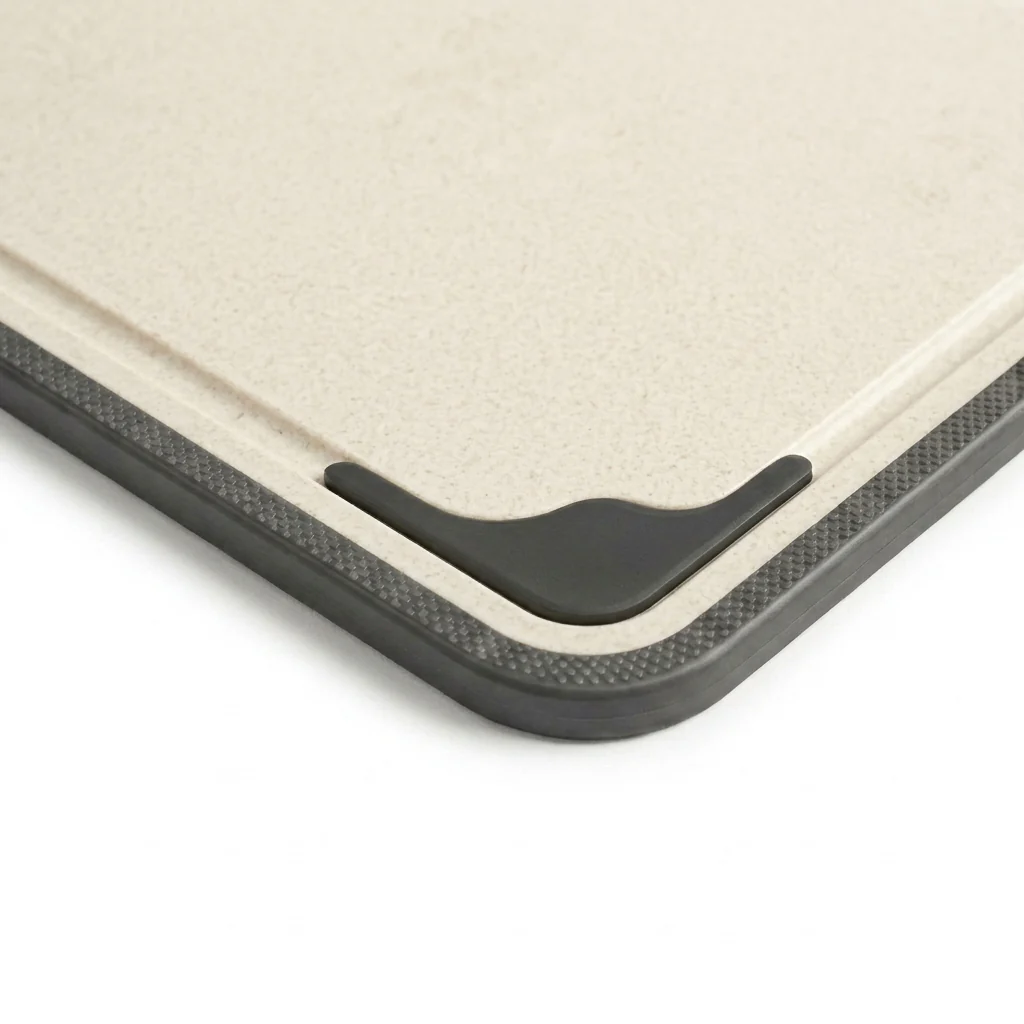 Deska AnySharp Titanium Chopping Board ASBOARD Titanium/Wheat Straw – zdjęcie 3