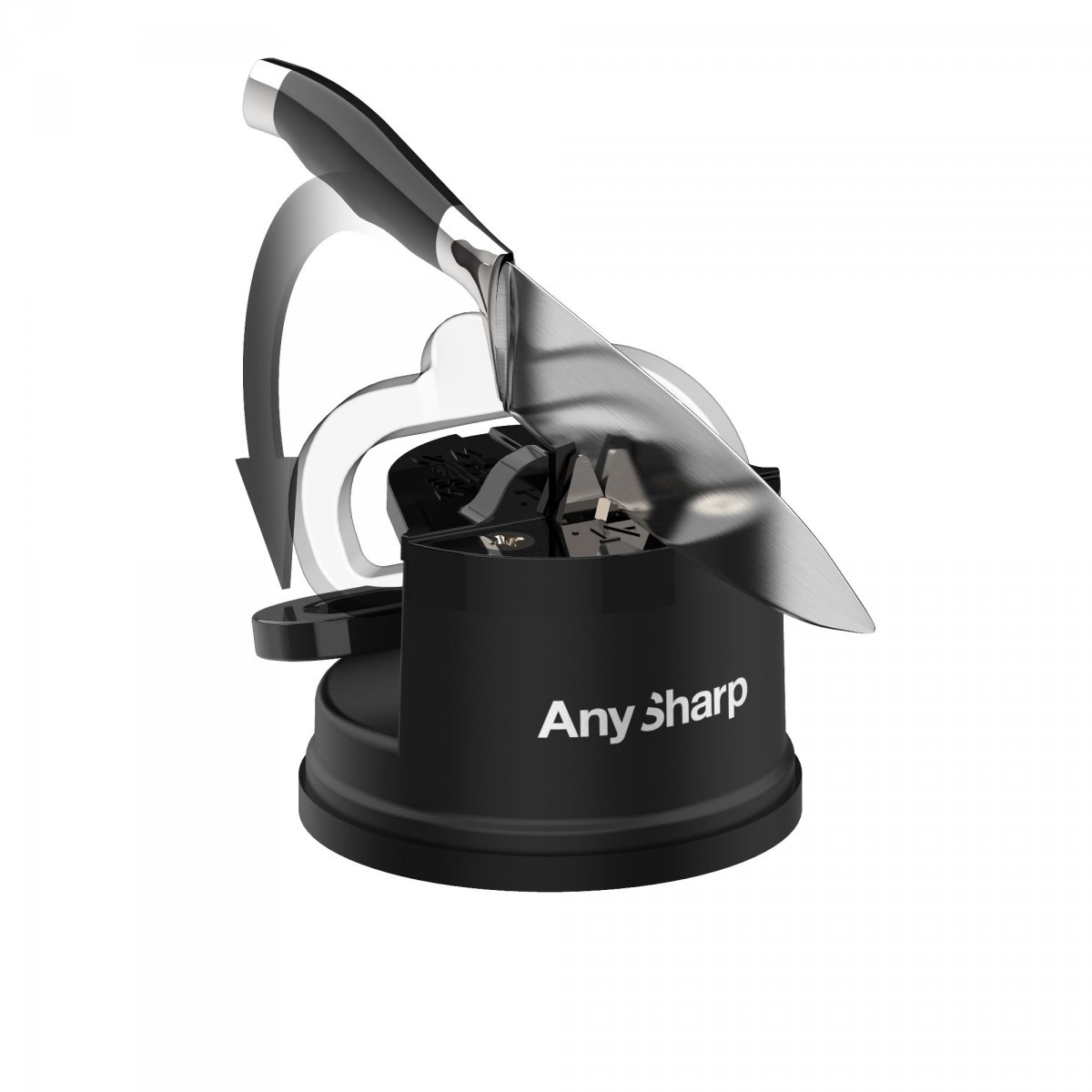 AnySharp Classic black - szybkie ostrzenie noży – zdjęcie 9