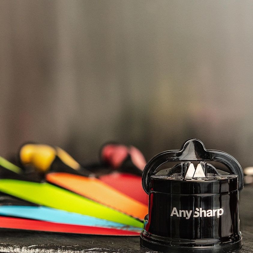 AnySharp Classic black - szybkie ostrzenie noży – zdjęcie 10