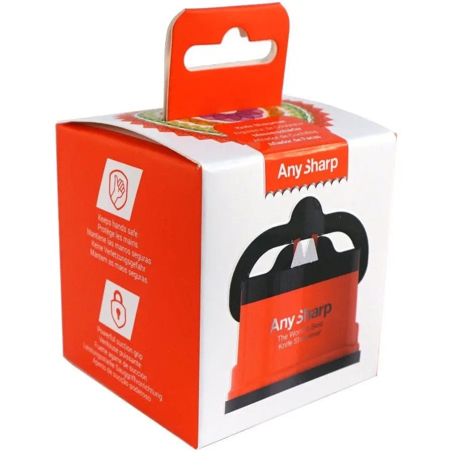 AnySharp Classic red - najlepsza do ostrzenia noża – zdjęcie 9