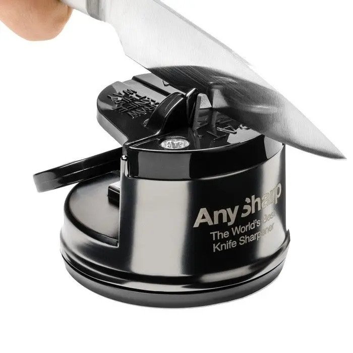 AnySharp PRO gun metal Ostrzałka do noża ząbkowanego – zdjęcie 7