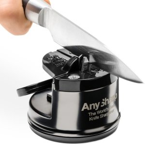 Ostrzałka AnySharp PRO Gun Metal + płytki ostrzące – zdjęcie 2