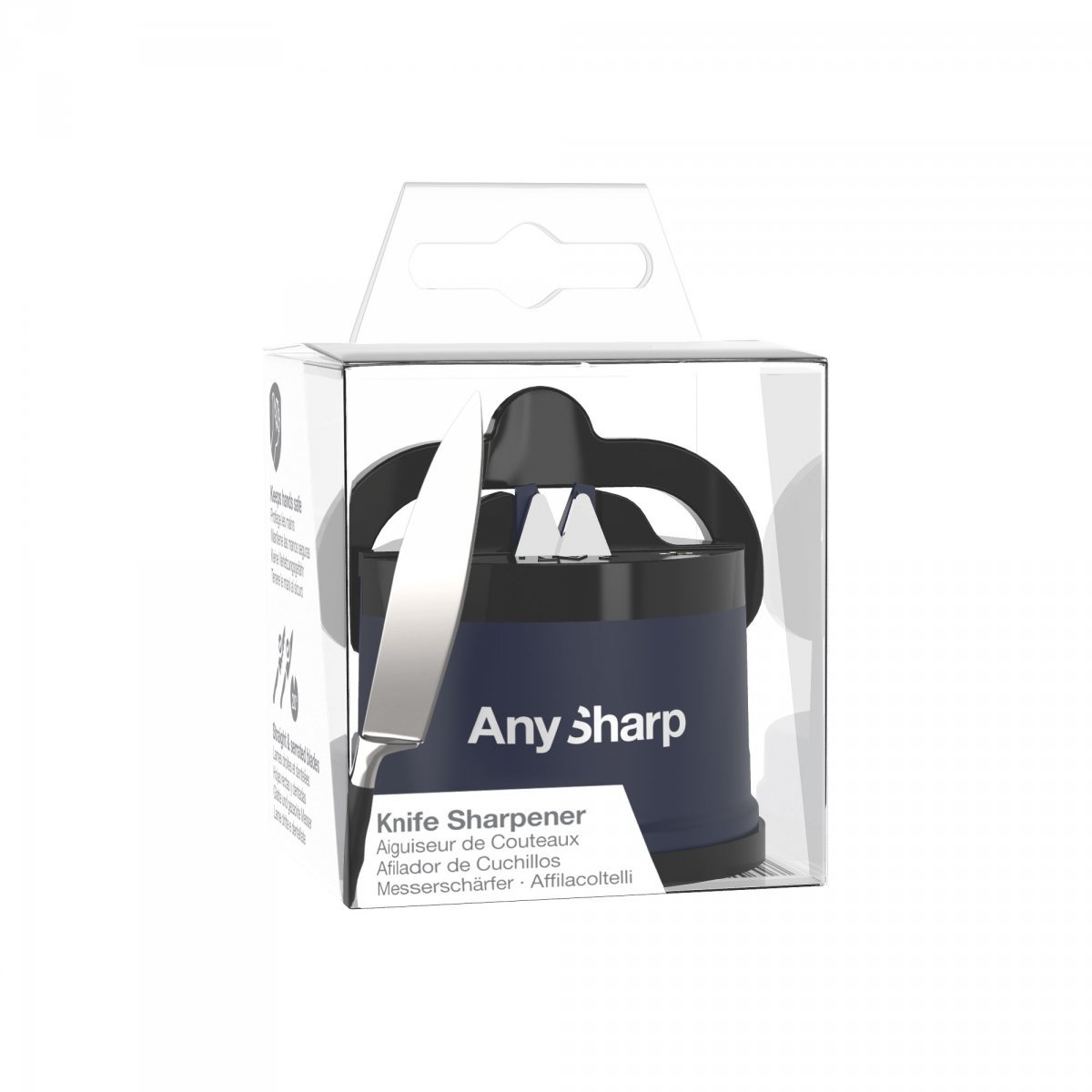 Ostrzałka AnySharp Classic Navy + płytki ostrzące – zdjęcie 4