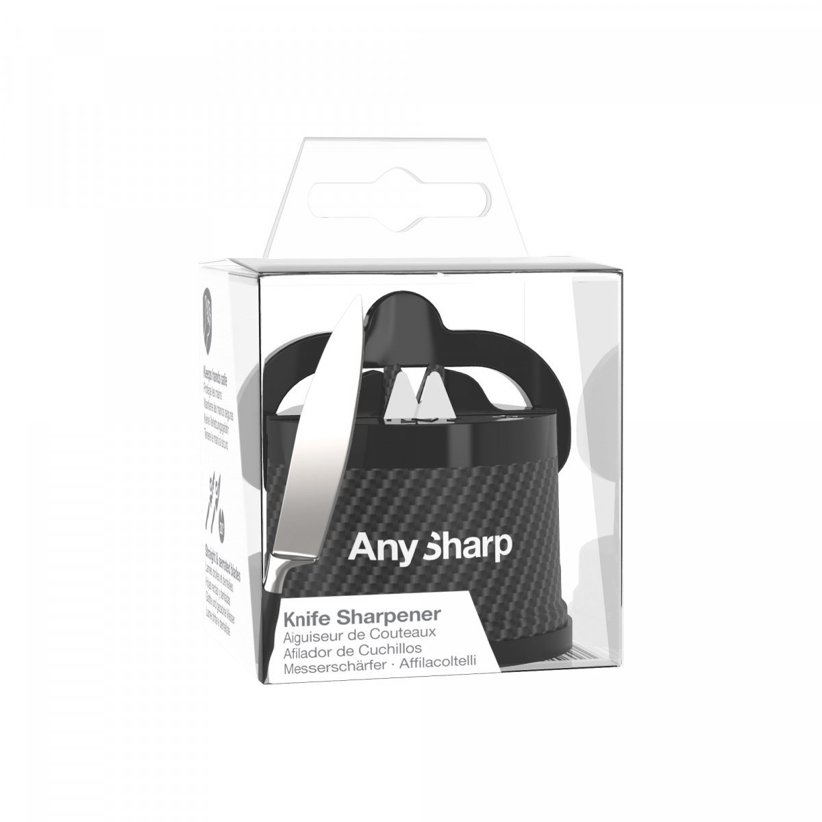 Ostrzałka AnySharp Classic Carbon+płytki ostrzące – zdjęcie 4